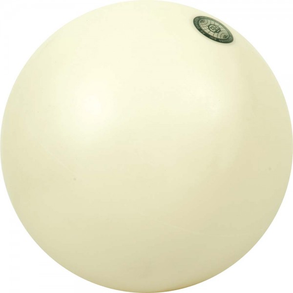 BALL - RHYTHMIC GYMNASTICS 19CM WHITE - 420G
